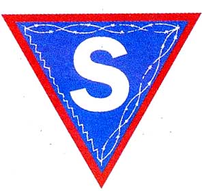 El triángulo azul, símbolo de los prisioneros españoles en Mauthausen