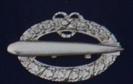 Rara medalla entregada a tripulantes de naves aéreas Alemanas durante la primera Guerra Mundial