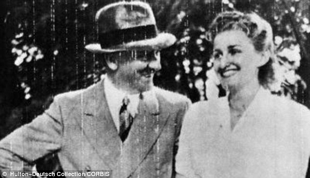 Eva Braun y Adolf Hitler