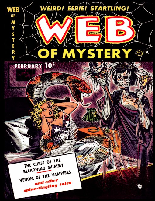 Web Of Mystery #1-29 (1951-1955) + 001 (2016)