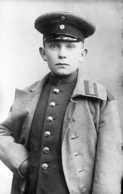 Hermann Göring en 1907 con 14 años