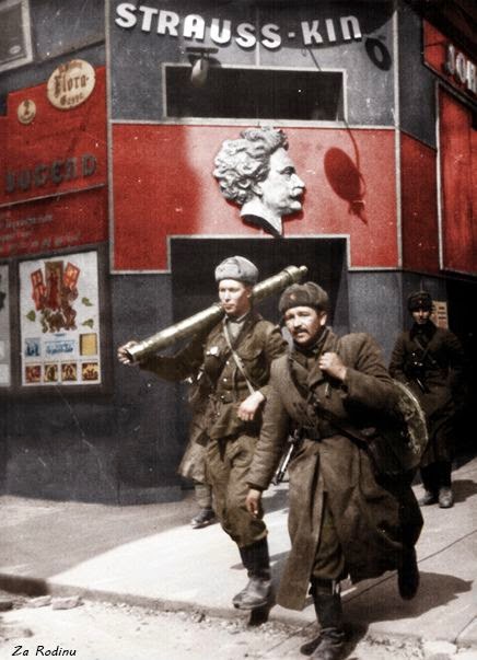 El Ejército Rojo en color