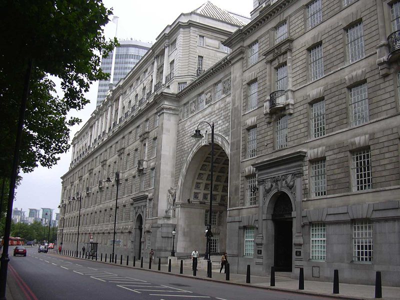 Sede del MI5 en Curzon Street, Londres