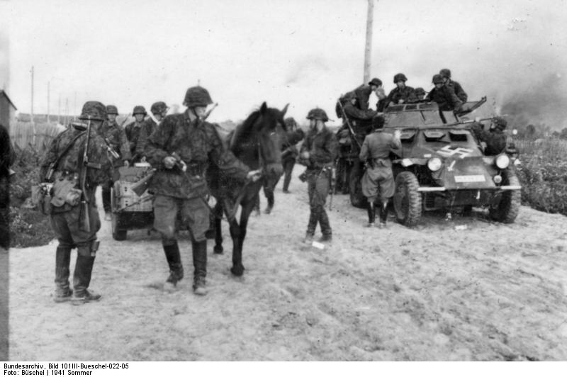 8ª División de caballería de las SS, verano de 1941