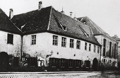 El Hofbräuhaus am Platzl de Múnich en 1880