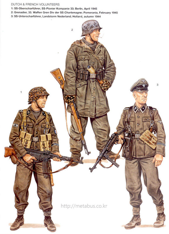 Uniformes y armamento de las Waffen SS