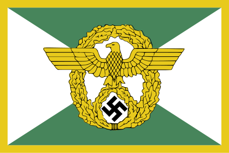 Bandera de la Ordnungspolizei
