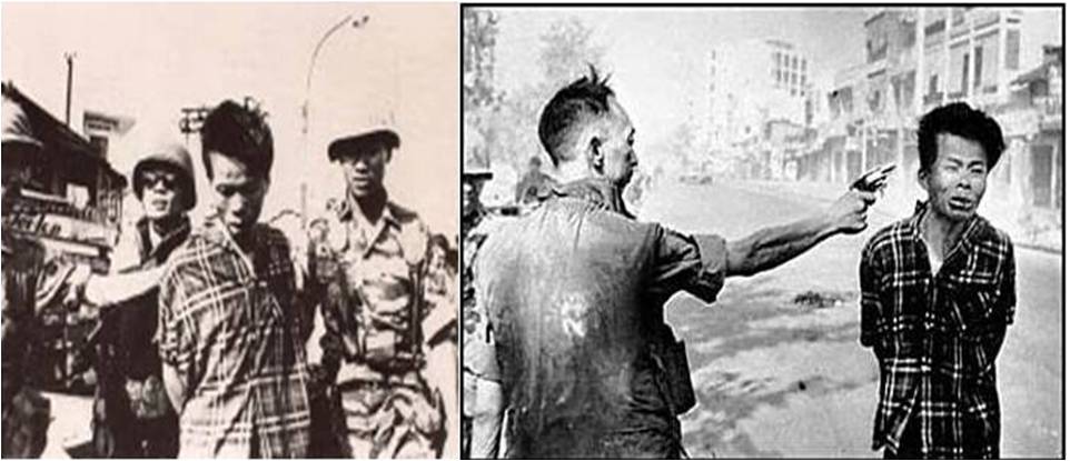 La ejecución del guerrillero del Vietcong