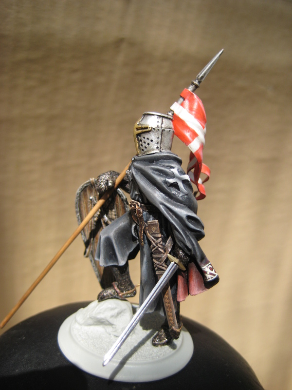 Рыцарь госпитальеров 11 век. Прапор. 55 мм. IMG_9026