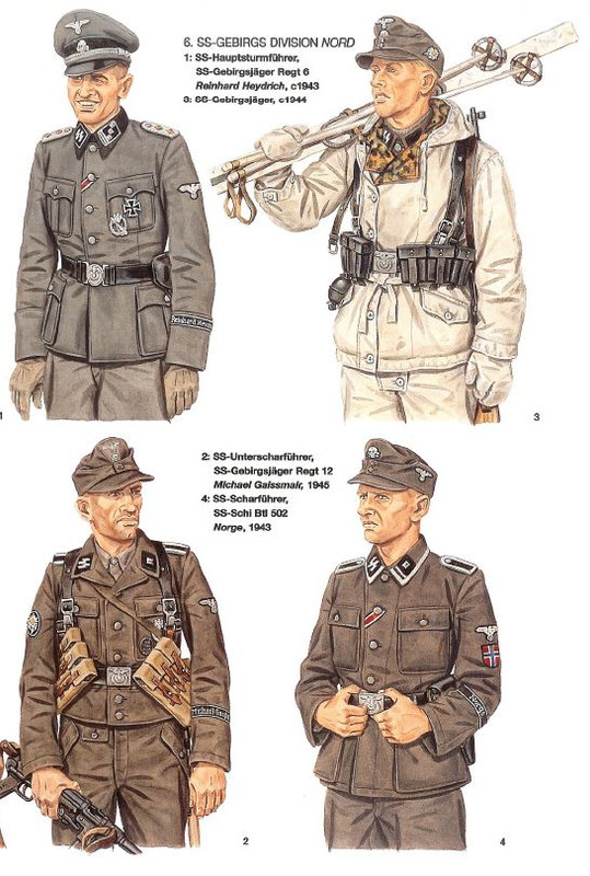 Uniformes y armamento de las Waffen SS