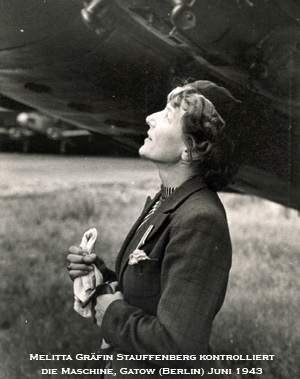 Melitta Schiller. Gatow, Berlín 1943