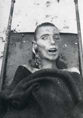 Fotografías del servicio de identificación de Buchenwald. El número de la frente, corresponde con el número del registro del crematorio, 1943-1944. Extraído del libro Memòria dels camps