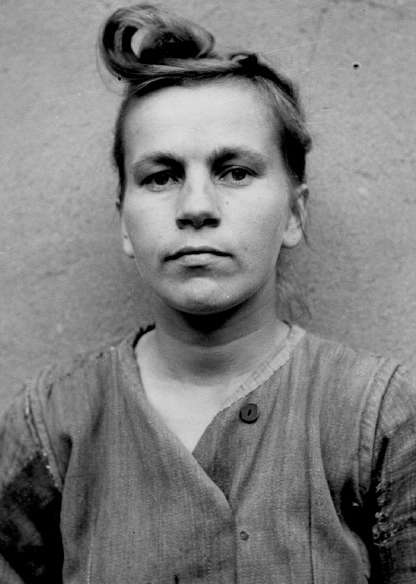 SS Elisabeth Völkenrath. Sentencia de Muerte. Ejecutada el 13 de diciembre de 1945