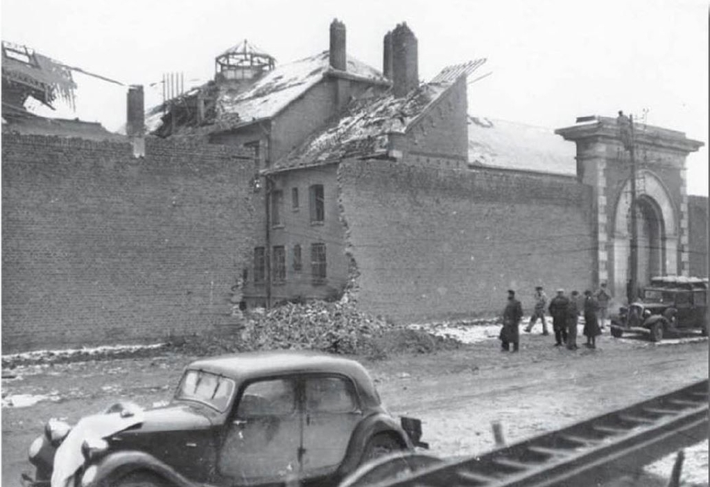 Prisión de Amiens después del ataque
