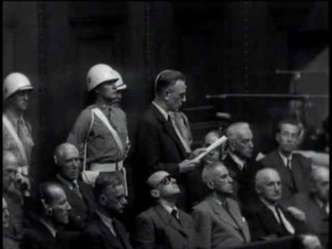 Arthur Seyss-Inquart durante los juicios de Nuremberg