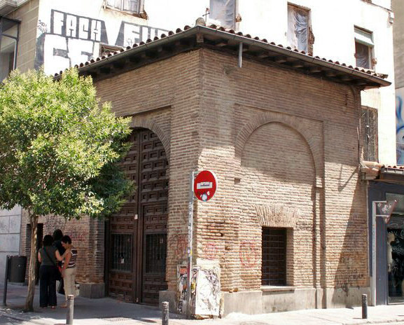 Ermita del Humilladero en la esquina de las calles Fuencarral y Augusto Figueroa. A sus puertas fue asesinado el teniente Castillo