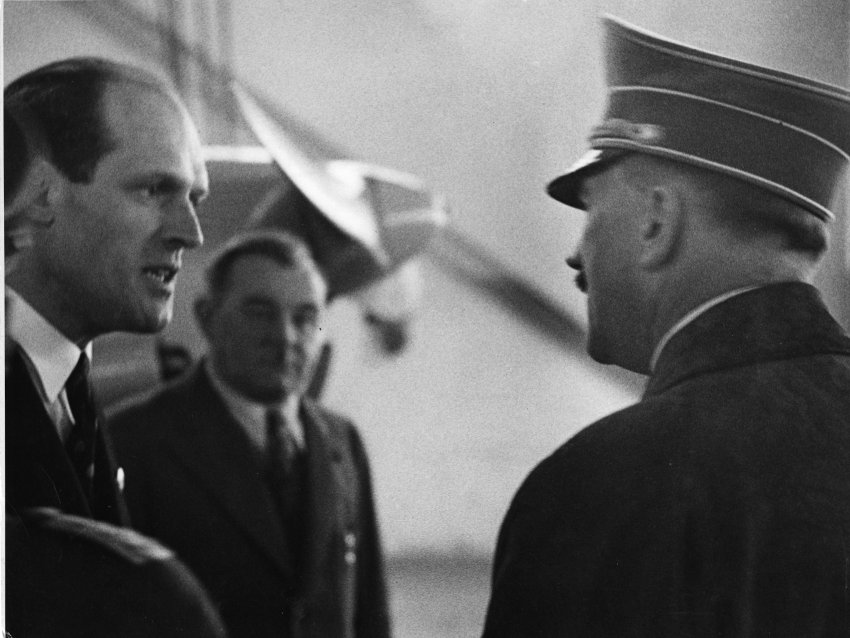 Hitler con Willy Messerschmitt