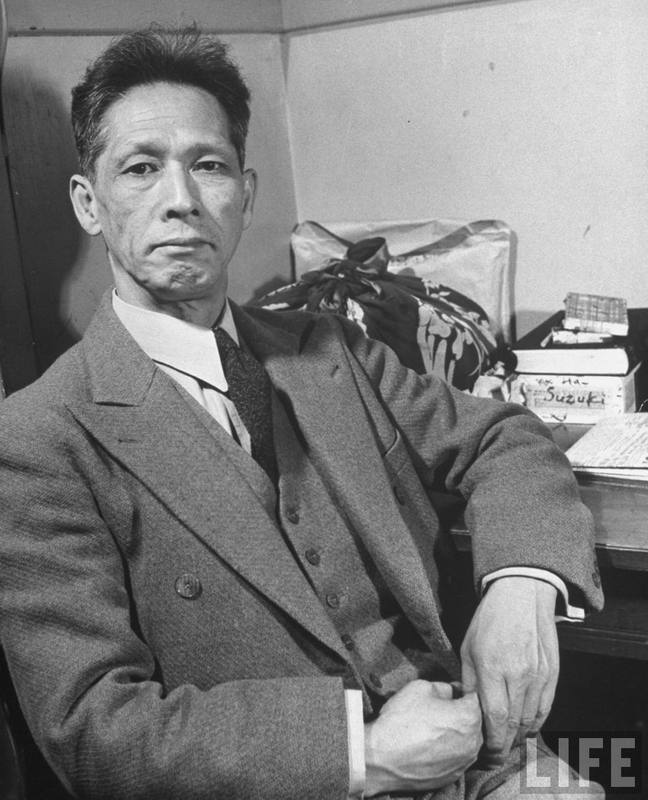 Suzuki Teiichi. Presidente de la Oficina de Planificación del Gabinete. Culpable, condenado a cadena perpetua