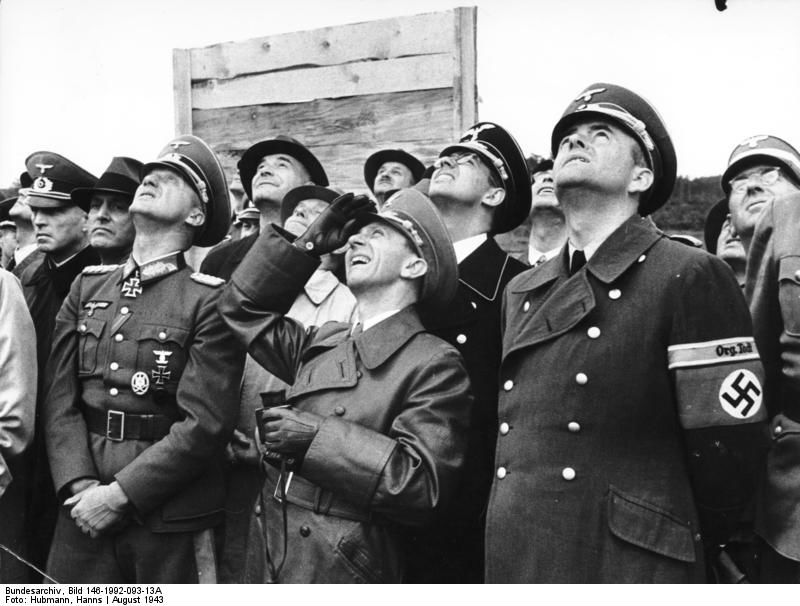 Goebbels y Speer en 1943