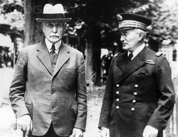 Philippe Pétain y François Darlan