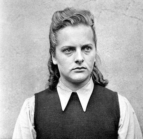 SS Aufseherin Irma Grese. Sentencia de Muerte. Ejecutada el 13 de diciembre de 1945