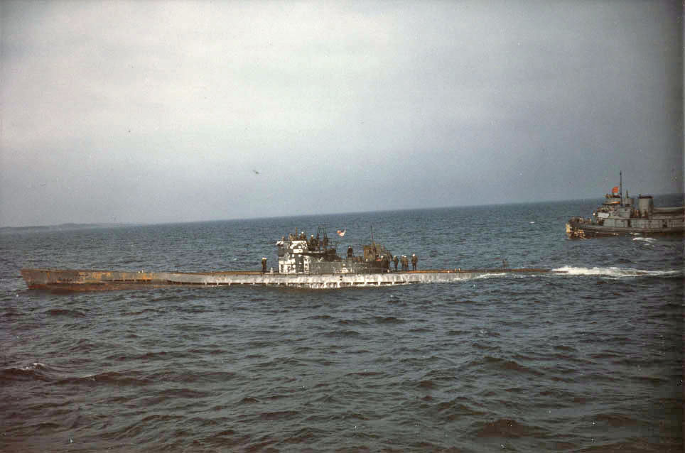 Fotografía a color del U-177