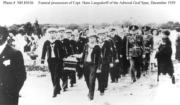 Funeral del Capitán Langsdorff