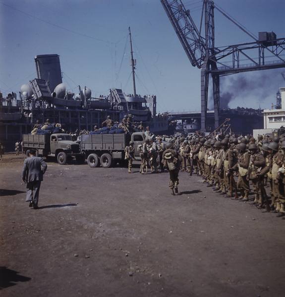 Convoy hacia África, 1943