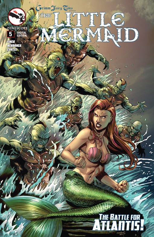 Grimm Fairy Tales Presents The Little Mermaid #1-5 (2015) Complete