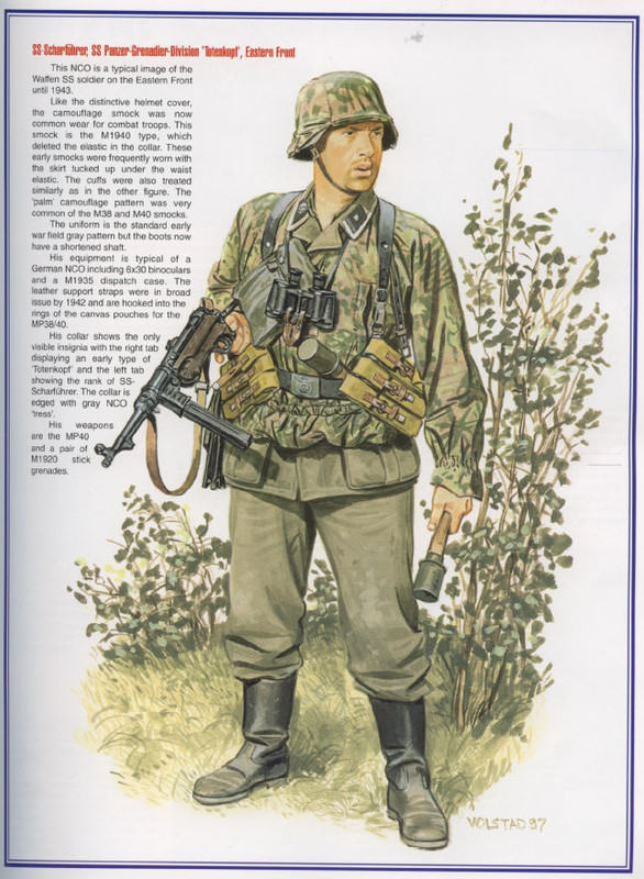 Uniformes y armamento de las Waffen SS