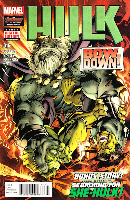 Hulk Vol.3 #1-16 + Annual (2014-2015) Complete