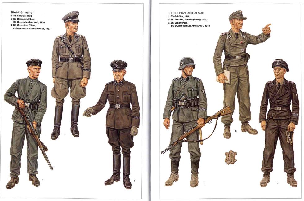 Uniformes y armamento de las Waffen SS