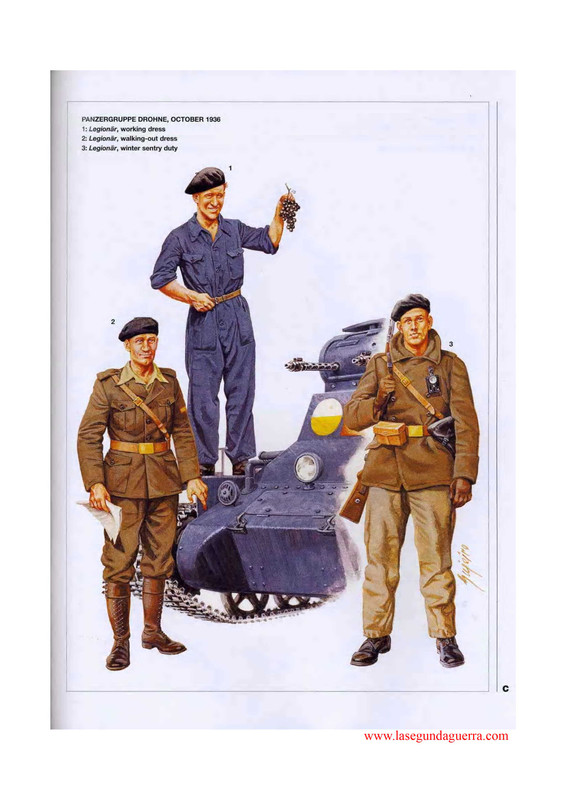 Panzergruppe Drohne. Octubre de 1936