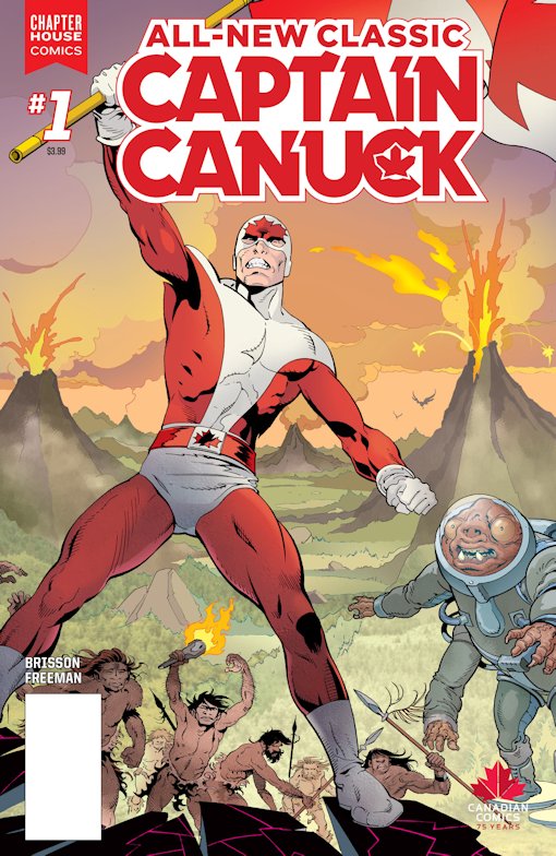 All New Classic Captain Canuck #0-4 (2016-2017)