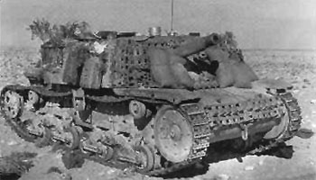 División Ariete en Libia el 25 de Abril de 1942