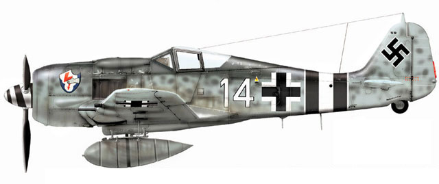 FW-190A-7 del Sturmstaffel 1