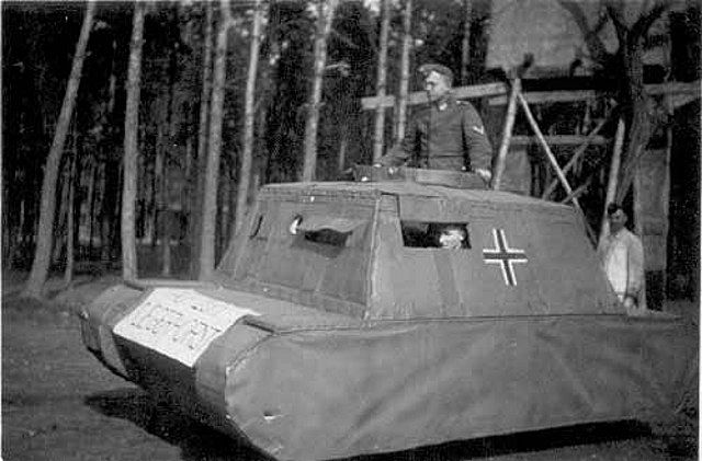 Imagen de los primeros entrenamientos de las tripulaciones de los Panzer