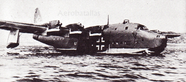 El Blohm und VossBV 222 V-7 estaba específicamente diseñado para el reconocimiento a gran distancia. Sirvió con el 1. F SAGr 129 operando sobre el Atlántico en misiones de cooperación con los submarinos