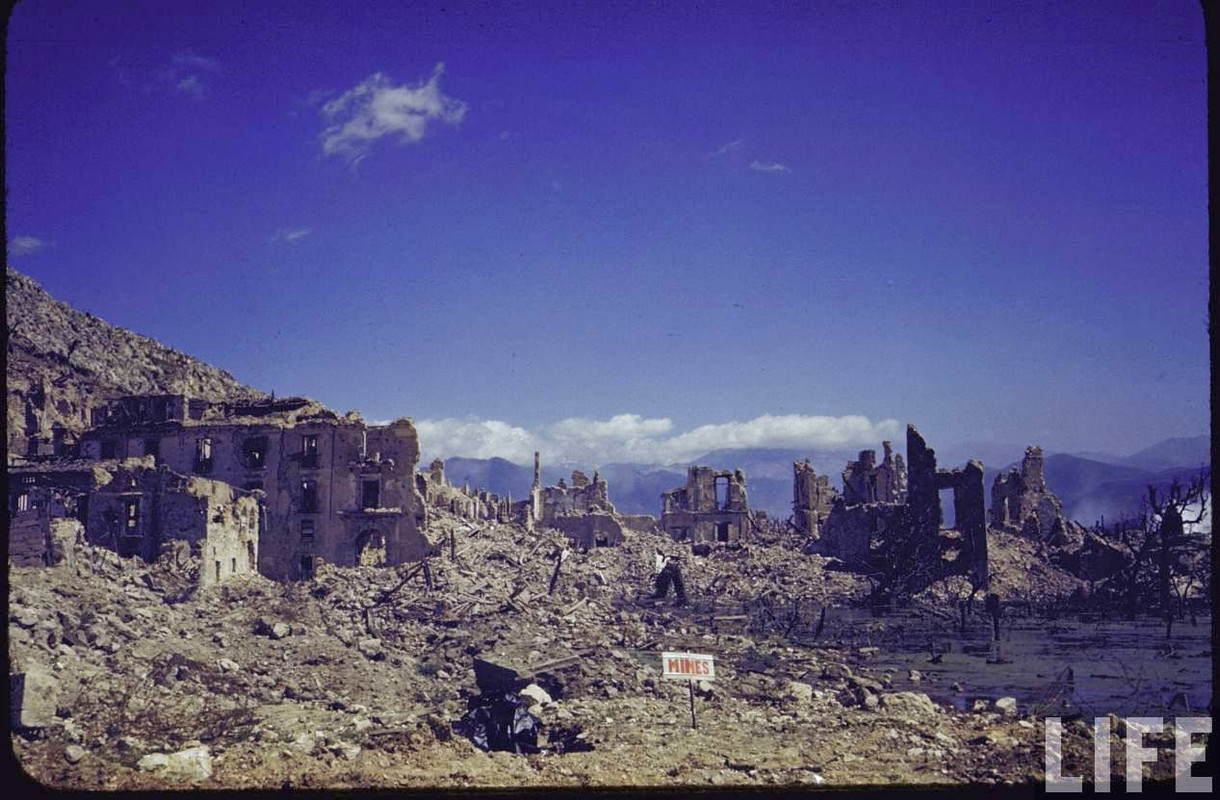 Ruinas de Montecassino
