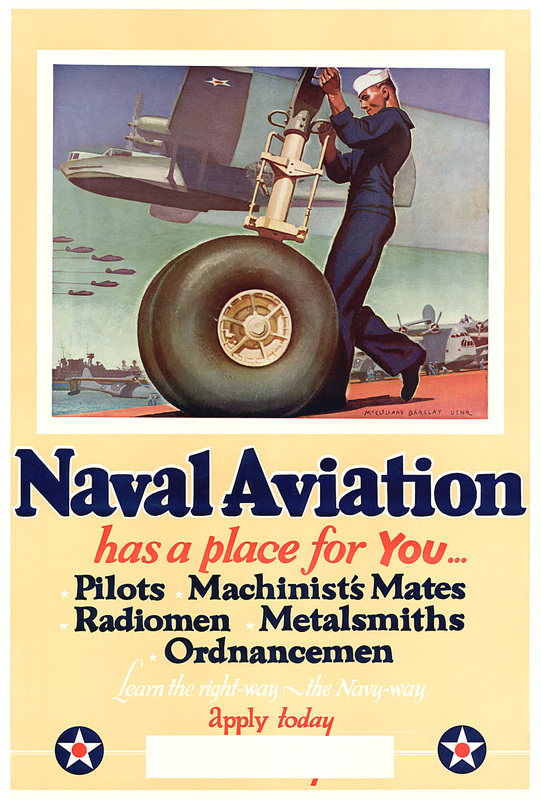 La aviación naval tiene un lugar para usted