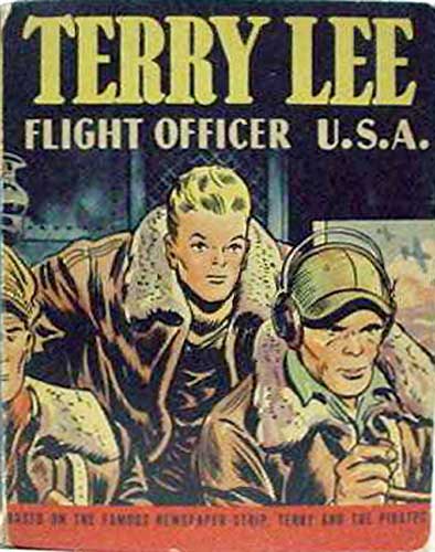 Terry Lee, protagonista de la serie, con uniforme del cuerpo de aviación del ejercito