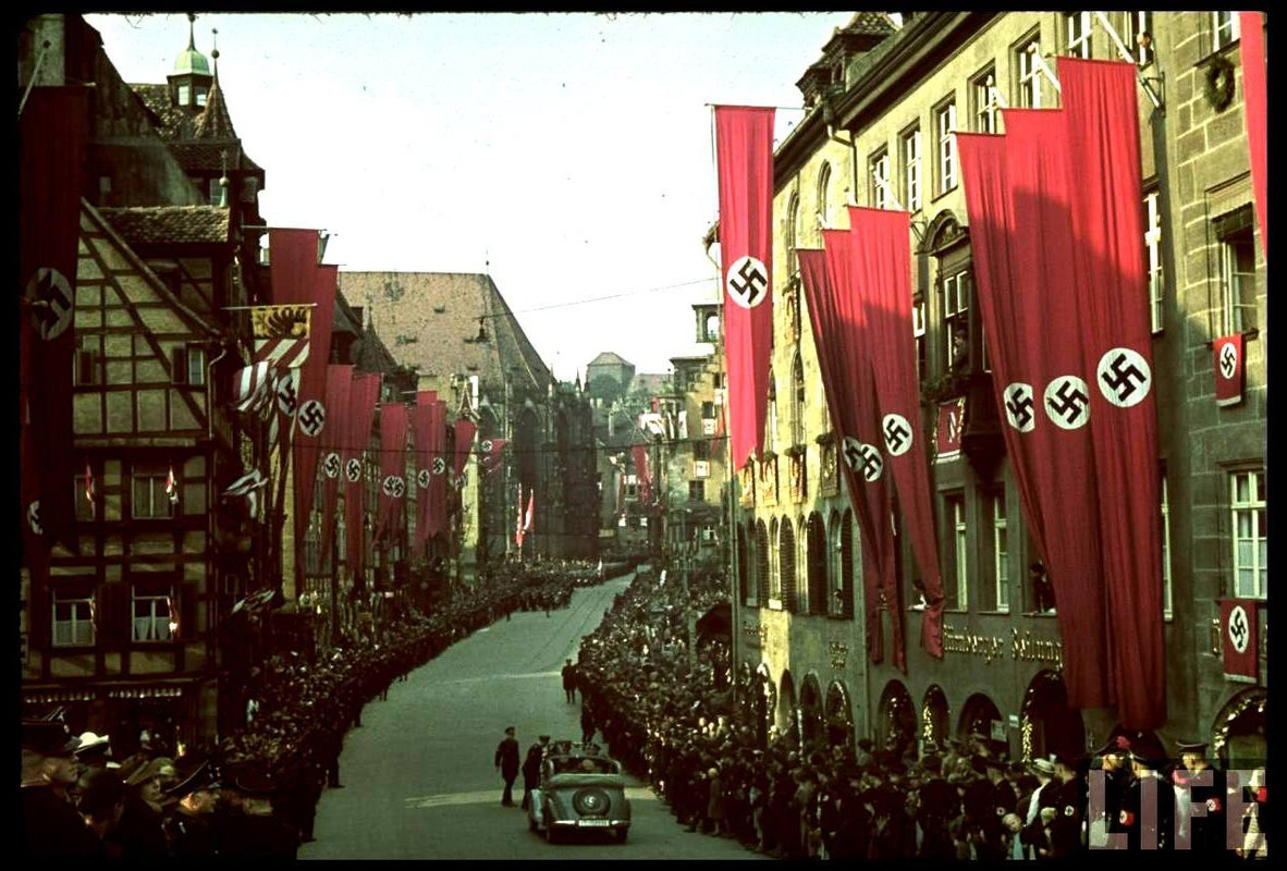 Desfile por las calles de Núremberg