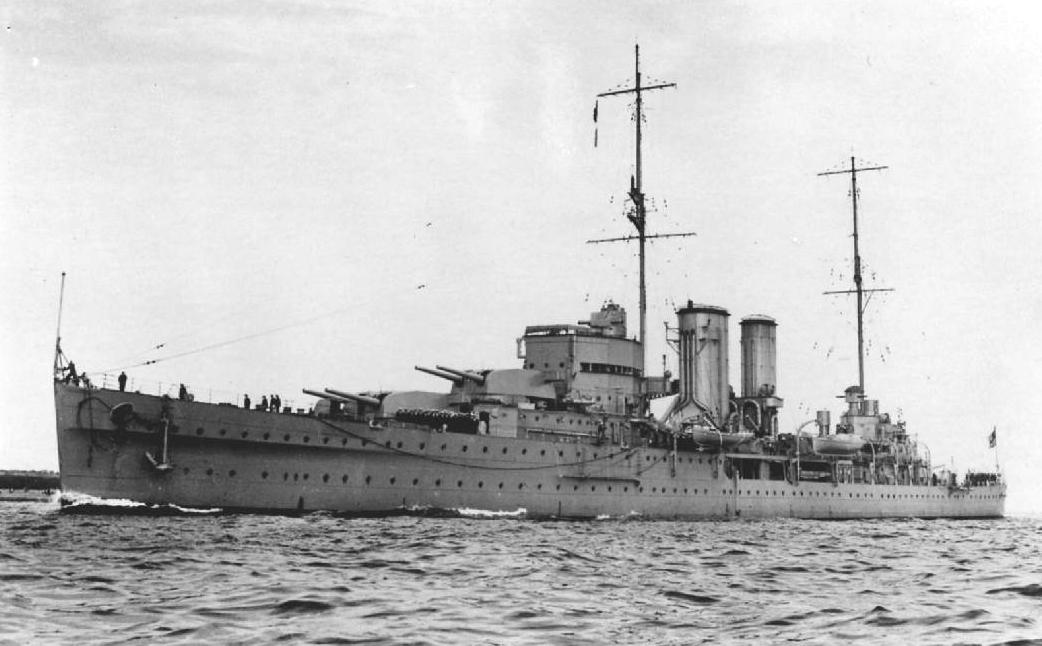 Crucero HMS Exeter