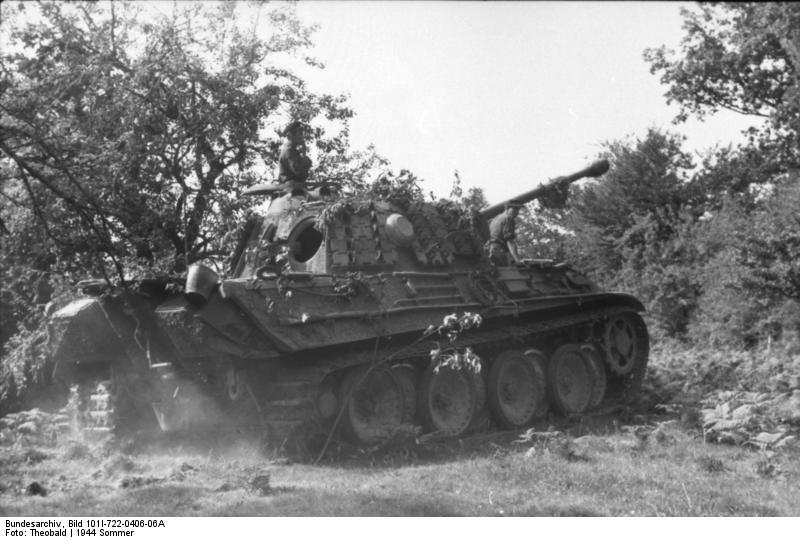 Panzer V Panther en Normandía