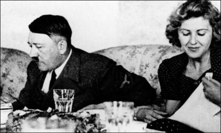 Adolf Hitler y Traudl Junge