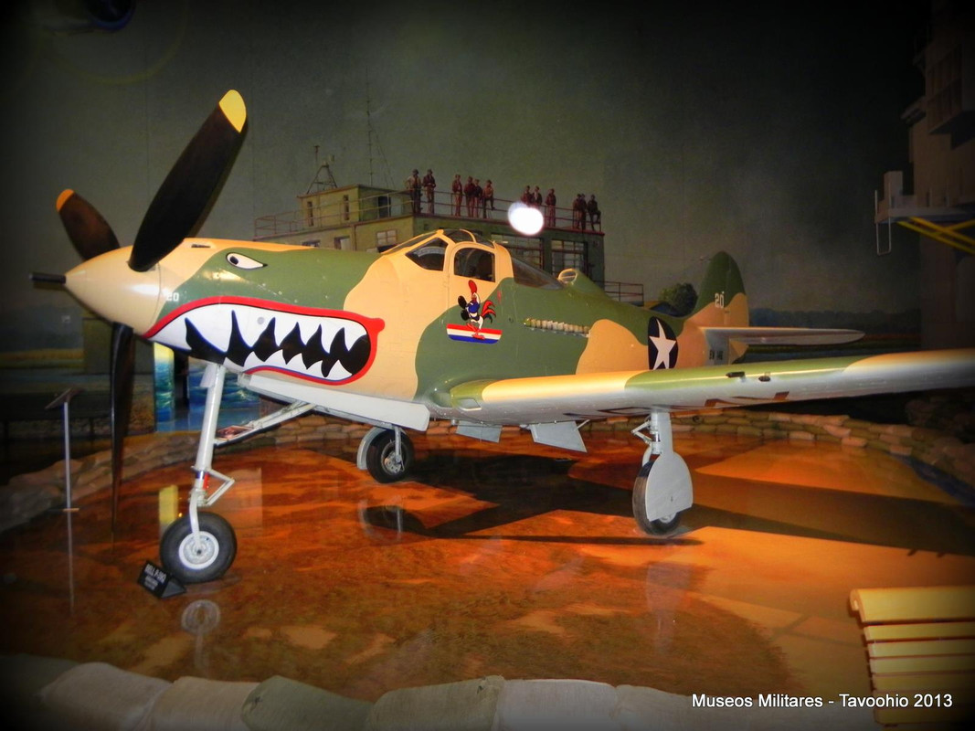 Bell P-39Q Airacobra  pintado como P-400 usado en la Batalla de Guadalcanal