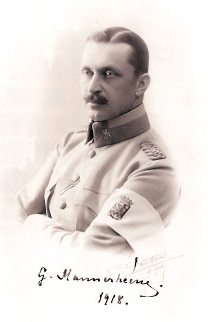 Carl Gustaf Emil Mannerheim en 1918