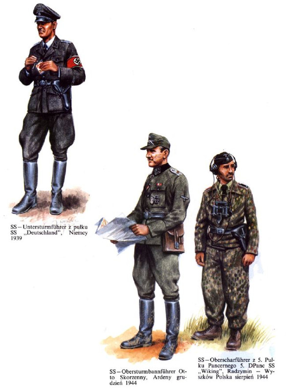 Uniformes y armamento de las Waffen SS