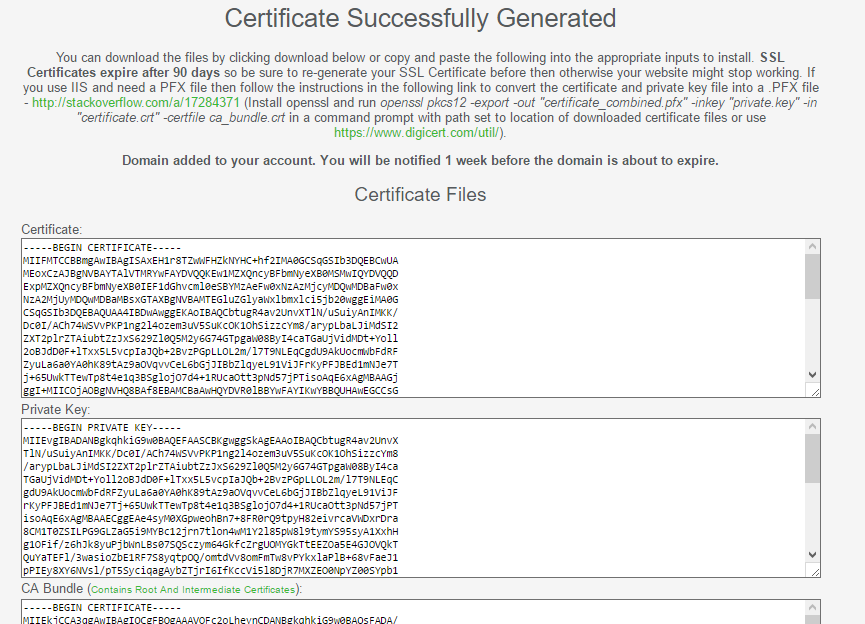 SSL For Free Sertifikası