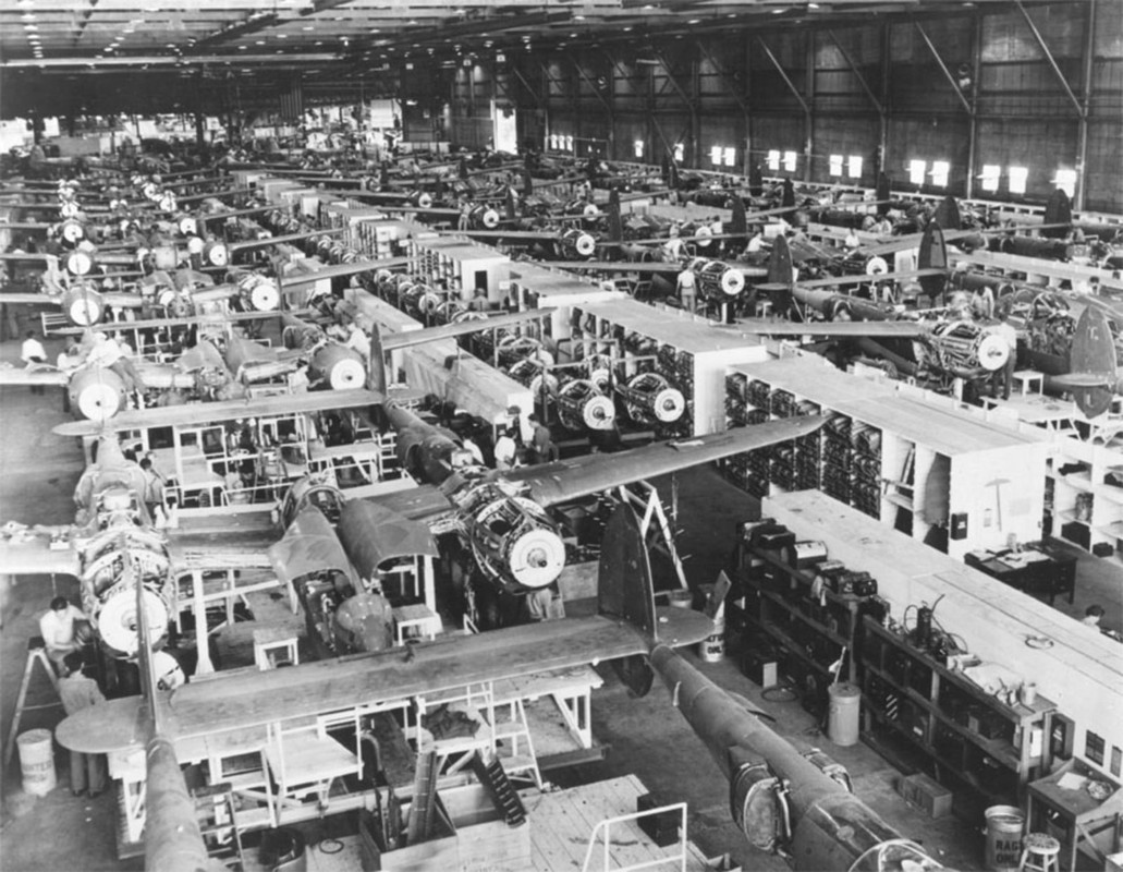 Fábrica de Lockheed en Burbank, California